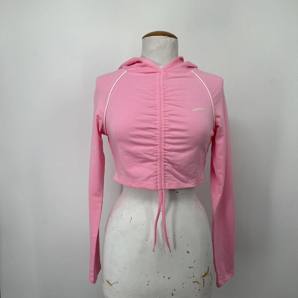 Bo+Tee Cropped Hoodie