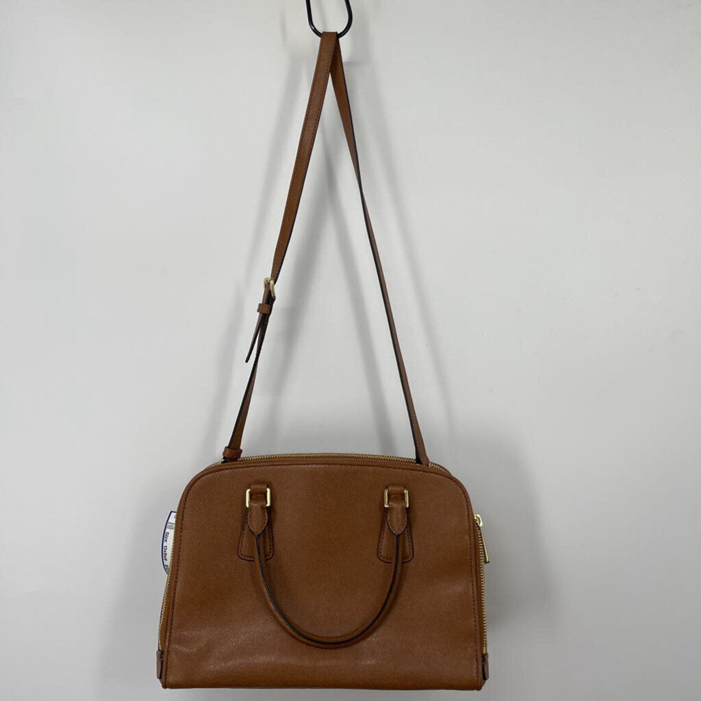 MK Leather Satchel