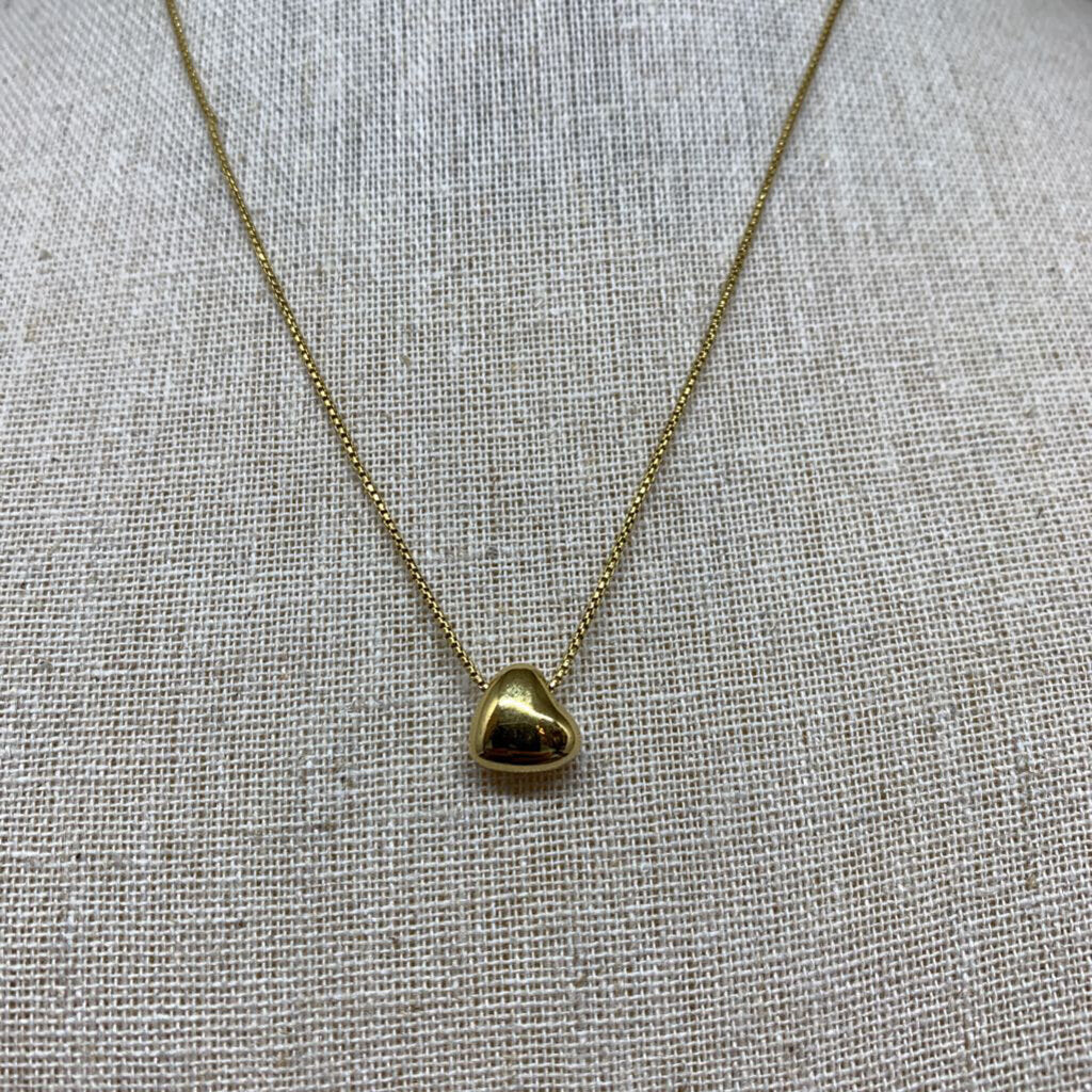Madewell Demi Fine Heart Necklace