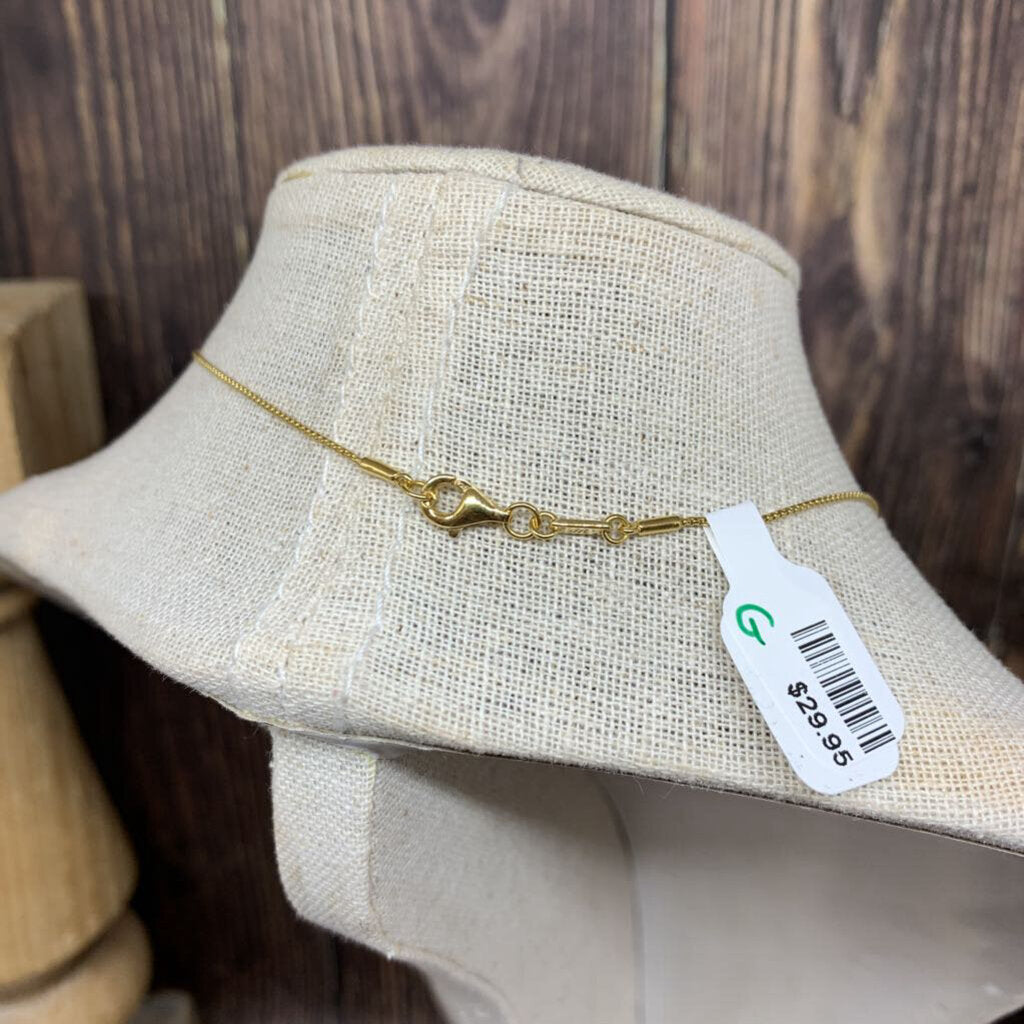 Madewell Demi Fine Heart Necklace