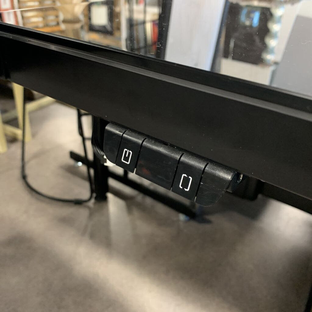 Tempered Glass L Shape Desk
