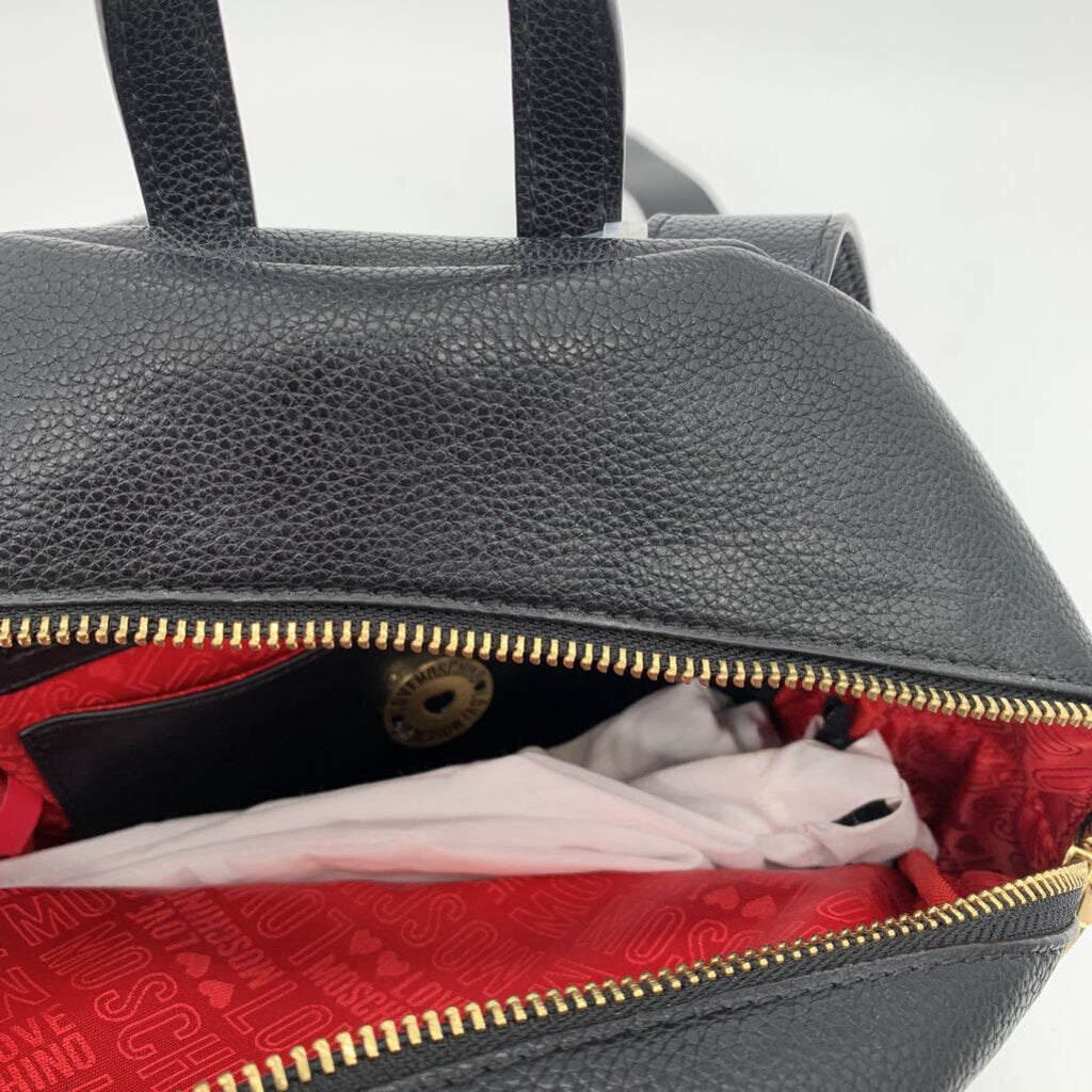 Moschino Pebbled Backpack