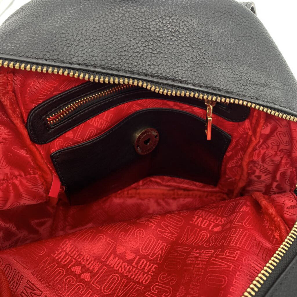 Moschino Pebbled Backpack