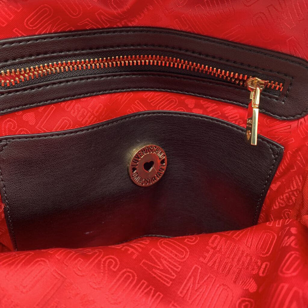 Moschino Pebbled Backpack