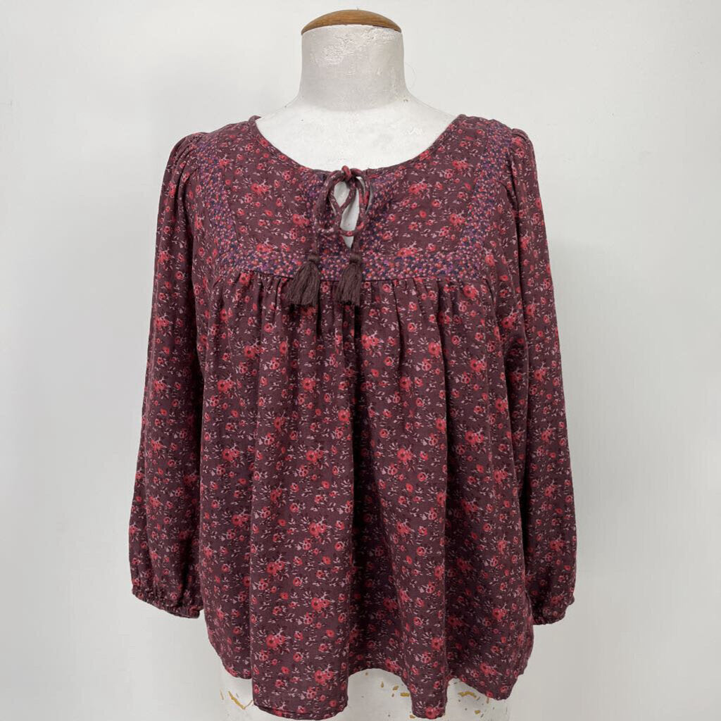 Lucky Brand L/s Floral Shirt