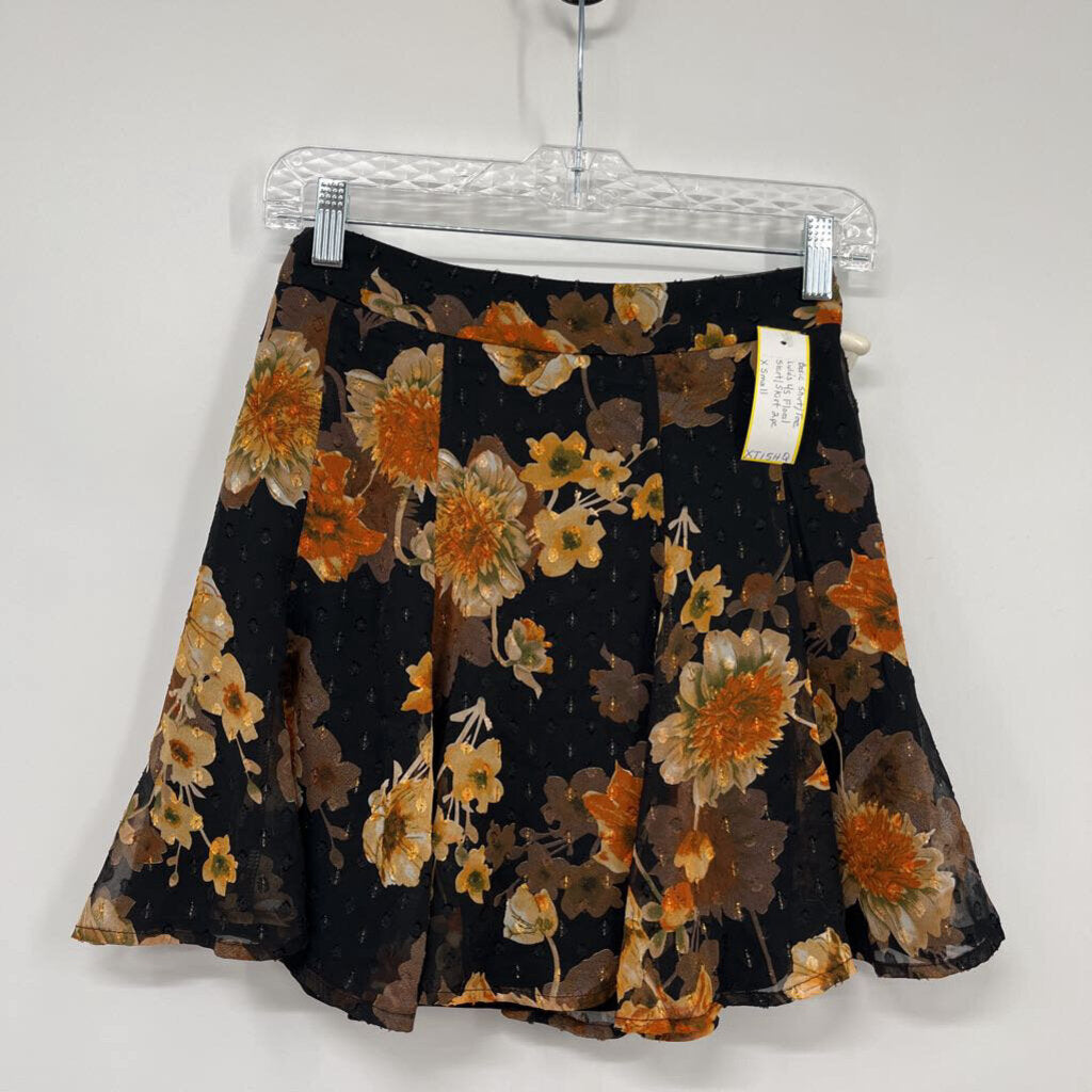 Lulu's L/s Floral Shirt/Skirt