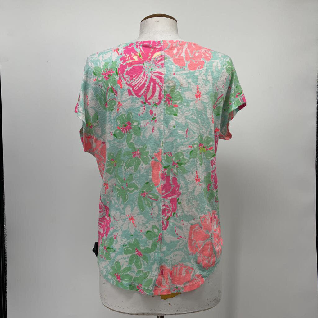 Lilly Pulitzer S/s floral Shirt