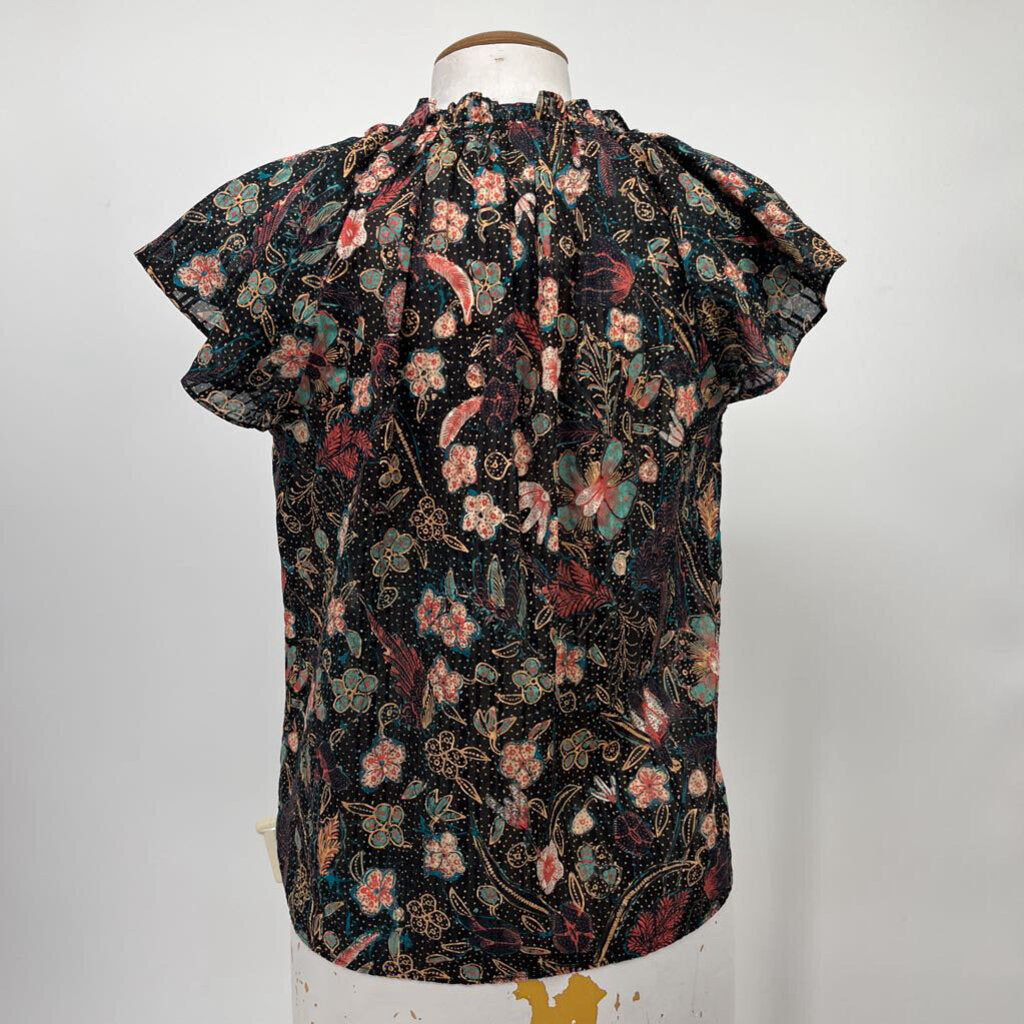 Ulla Johnson S/s Floral Shirt