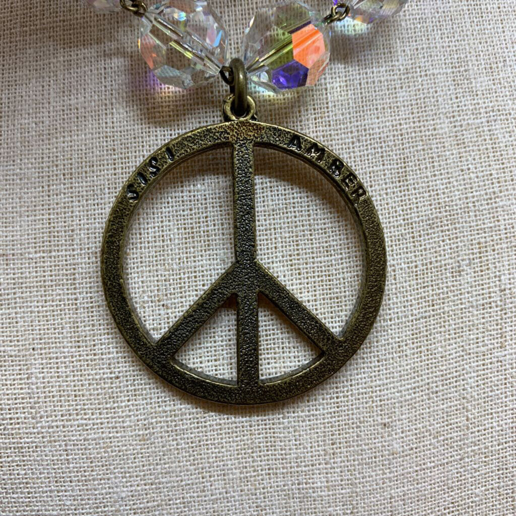 Sisi Amber Peace Necklace