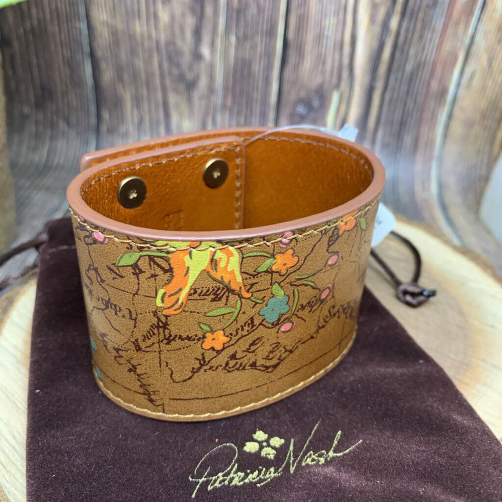 Patricia Nash Map Cuff
