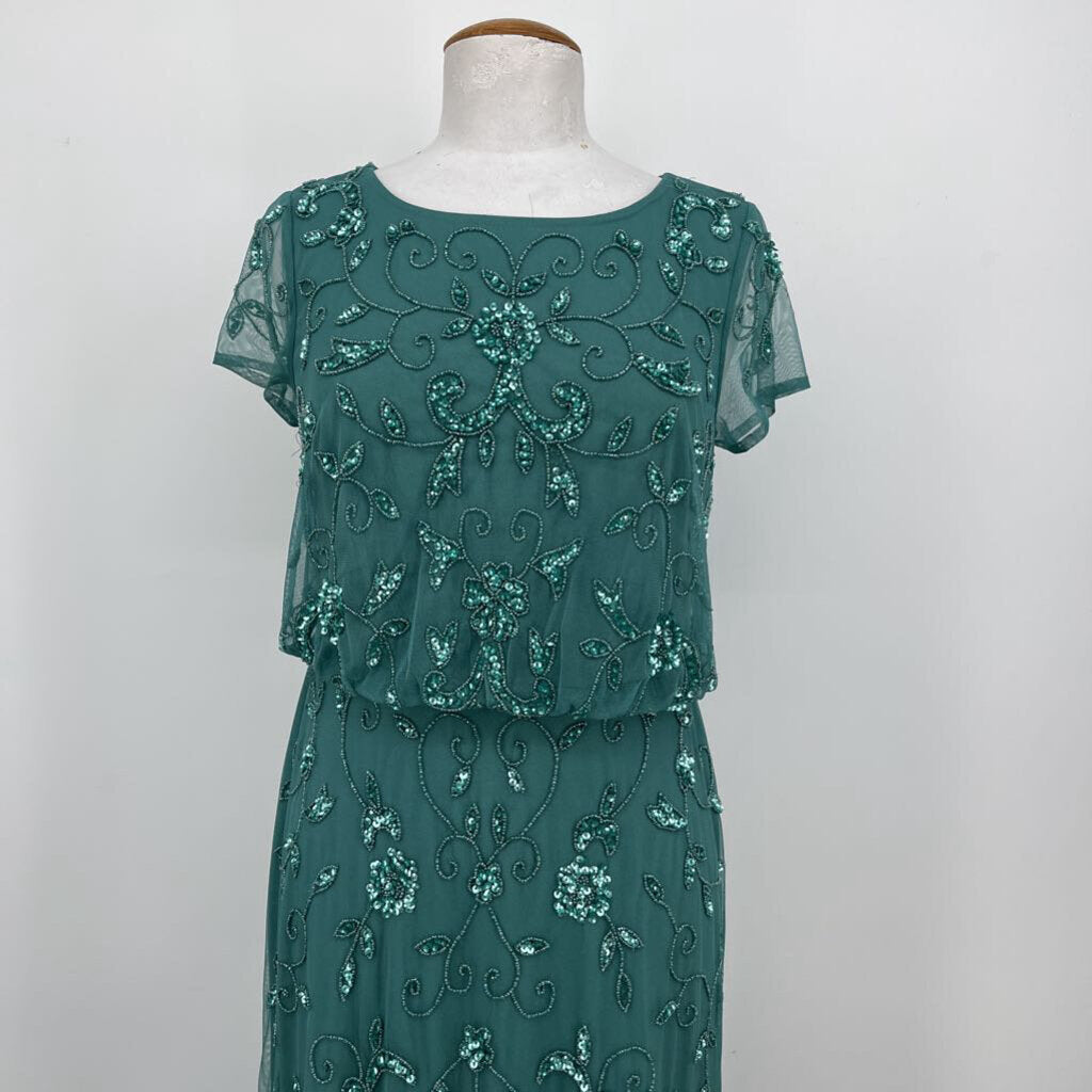 Papell Studio S/s Beaded Dress