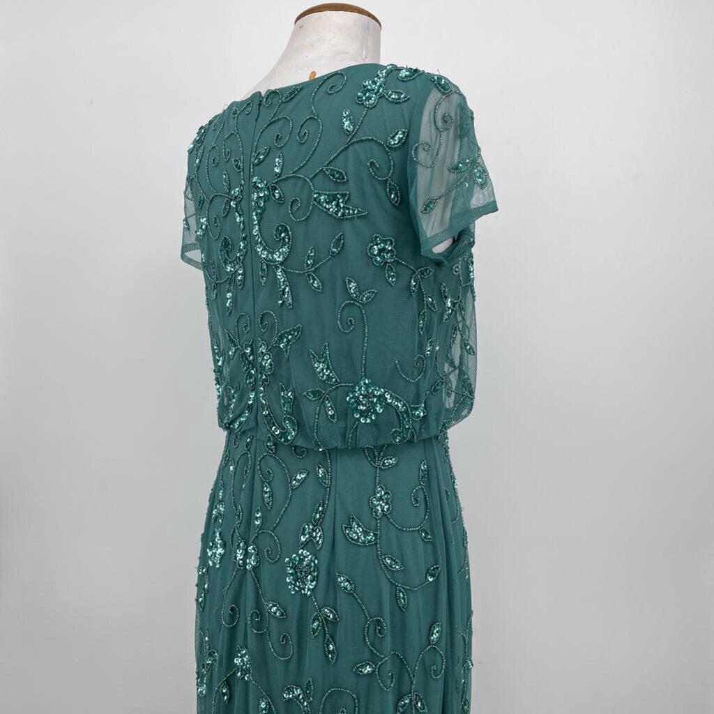 Papell Studio S/s Beaded Dress