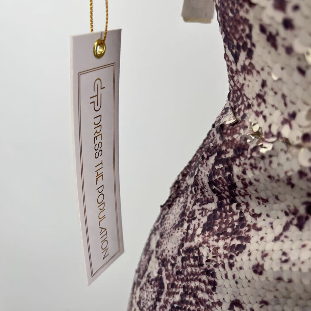 Dress the Population strapless Dress