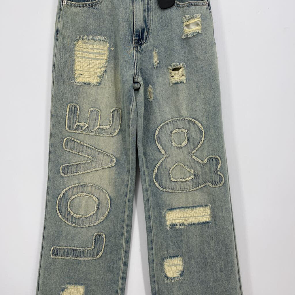 Oli & Hali Distressed Jeans