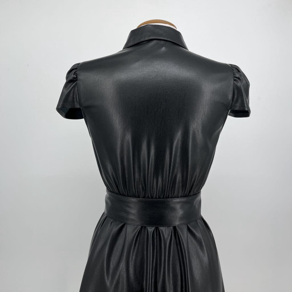 Alice + Olivia Faux Leather Dress
