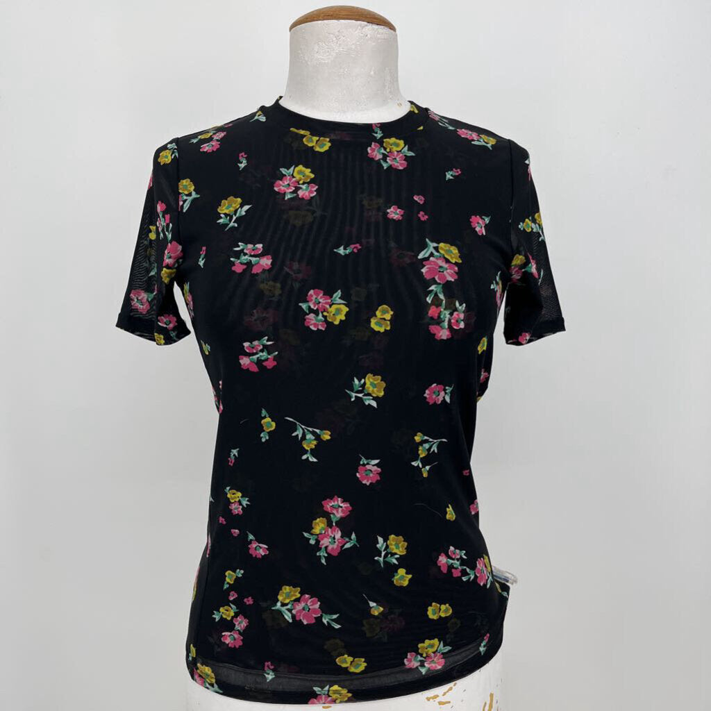 Johnny Was S/s Floral Shirt