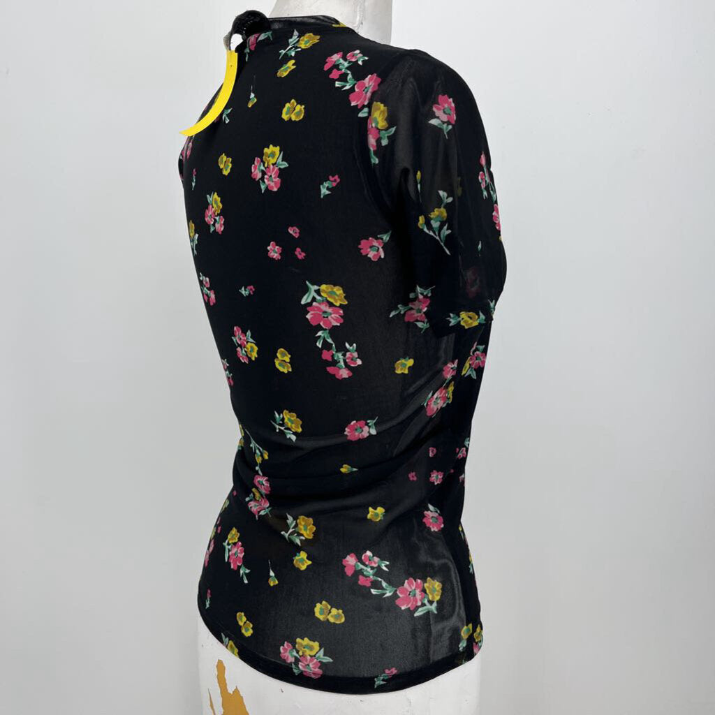 Johnny Was S/s Floral Shirt