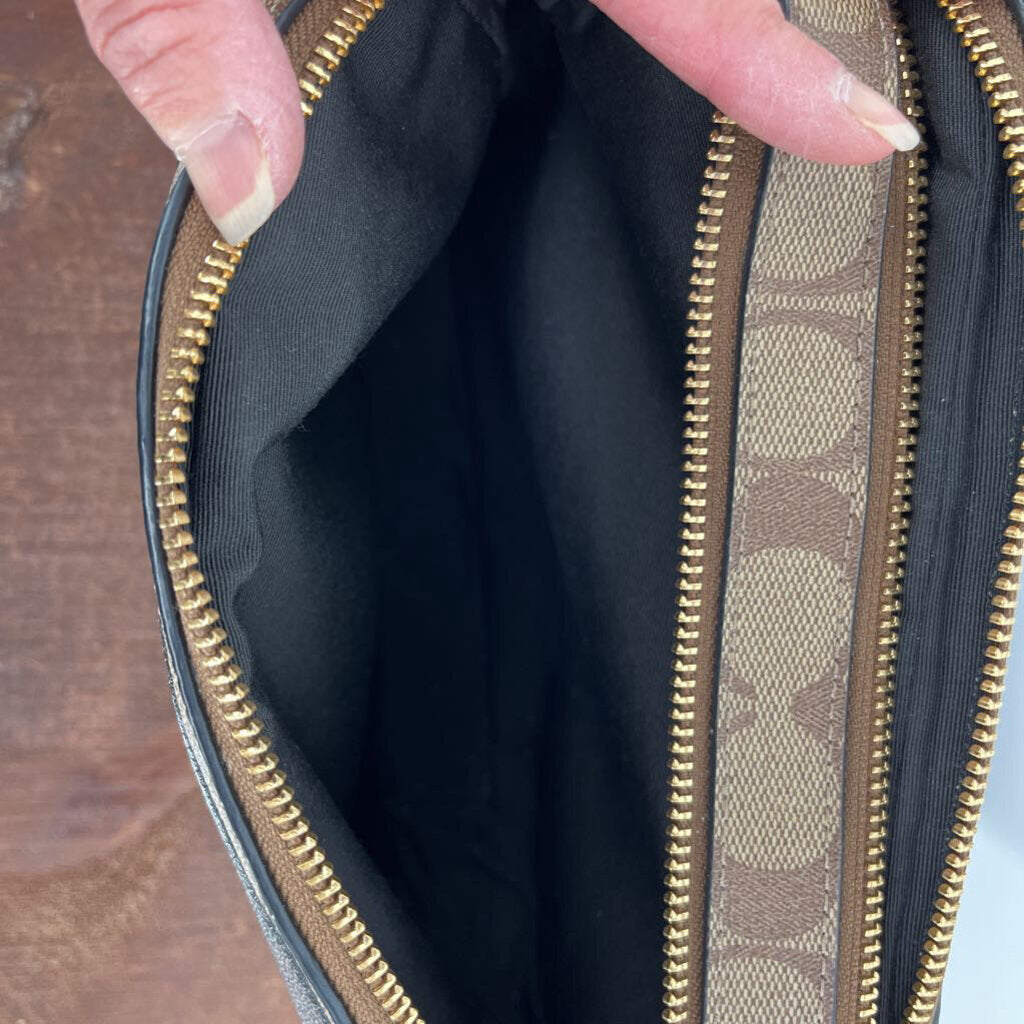 Coach Color-Block Signature Crossbody