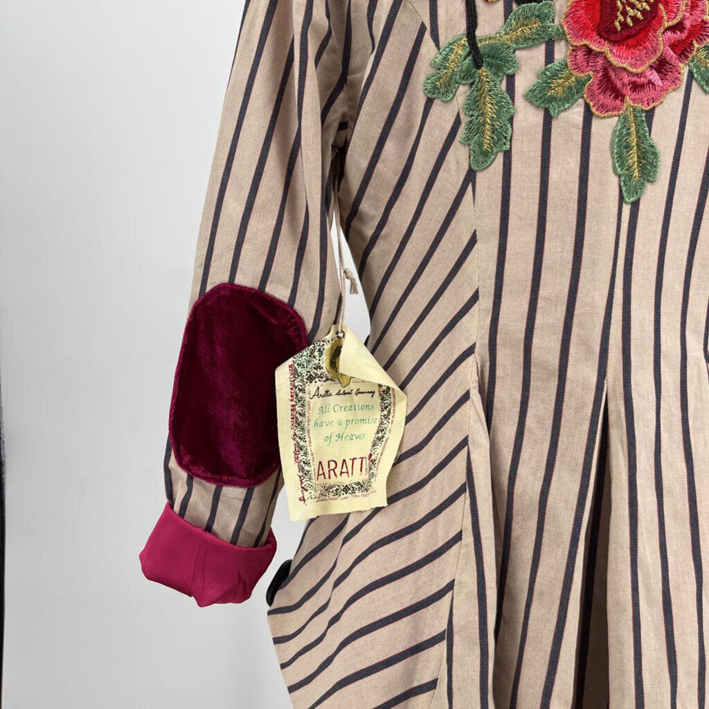 Aratta Silent Journey Stripe blazer