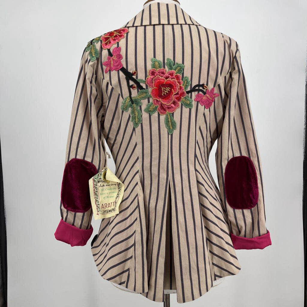 Aratta Silent Journey Stripe blazer