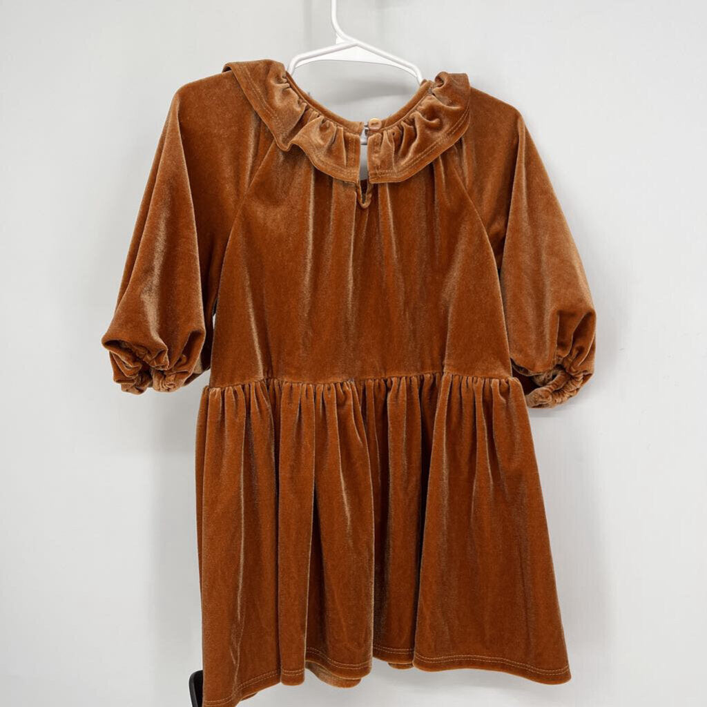 Bonnie Jean Velour Dress