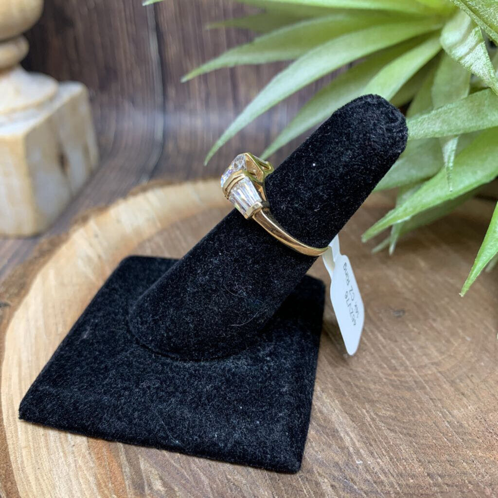 14k CZ Ring