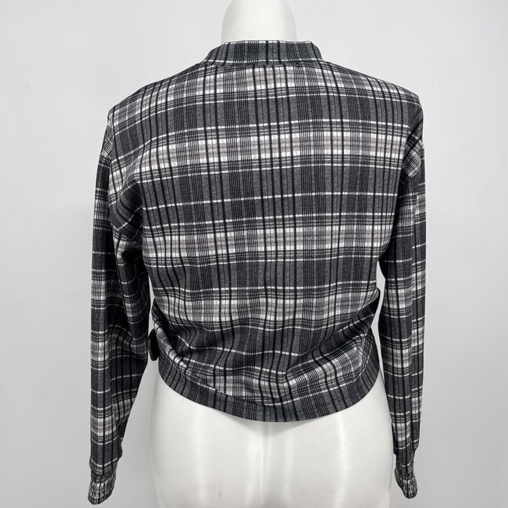 Alice & Olivia l/s plaid Shirt