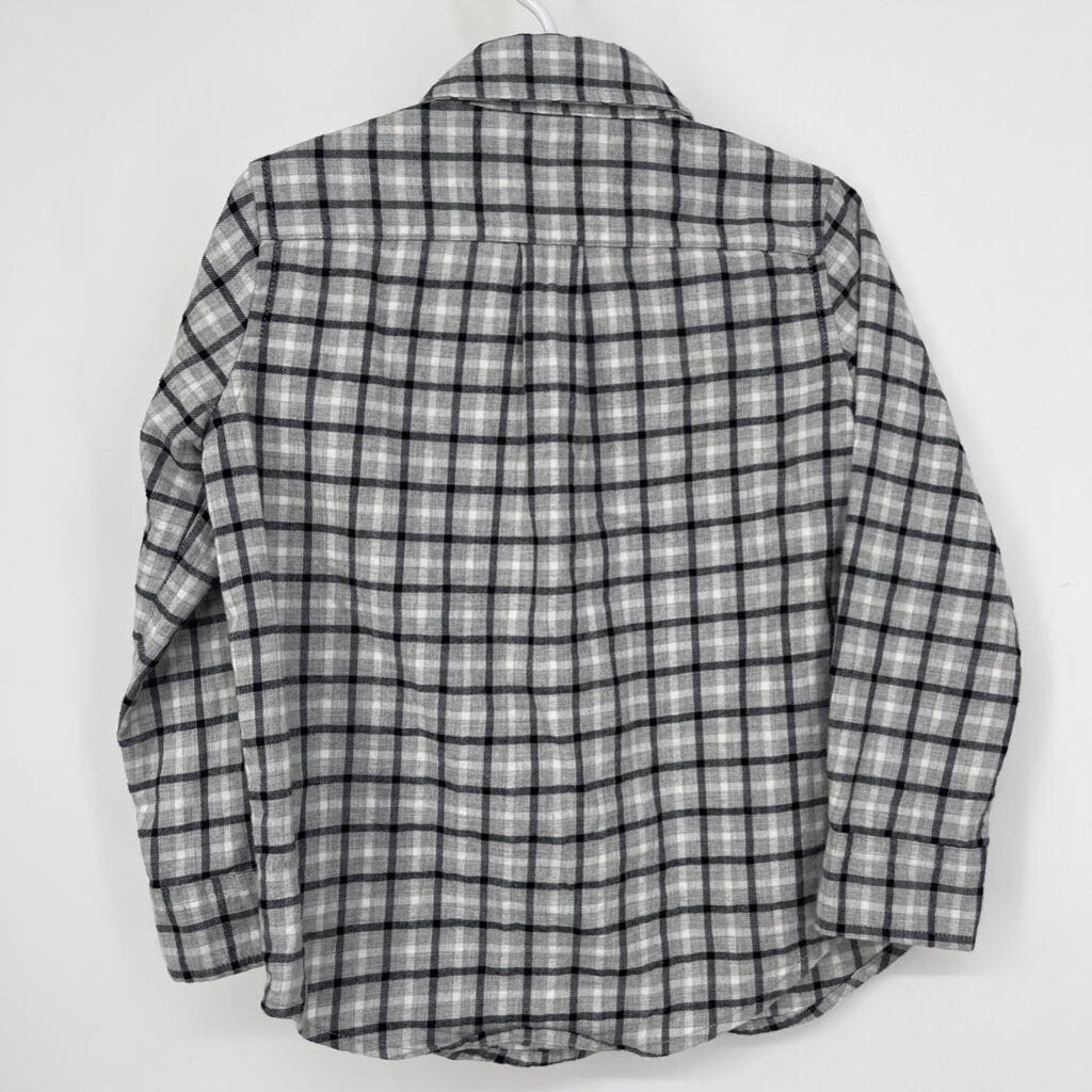 Janie and Jack l/s Plaid Shirt
