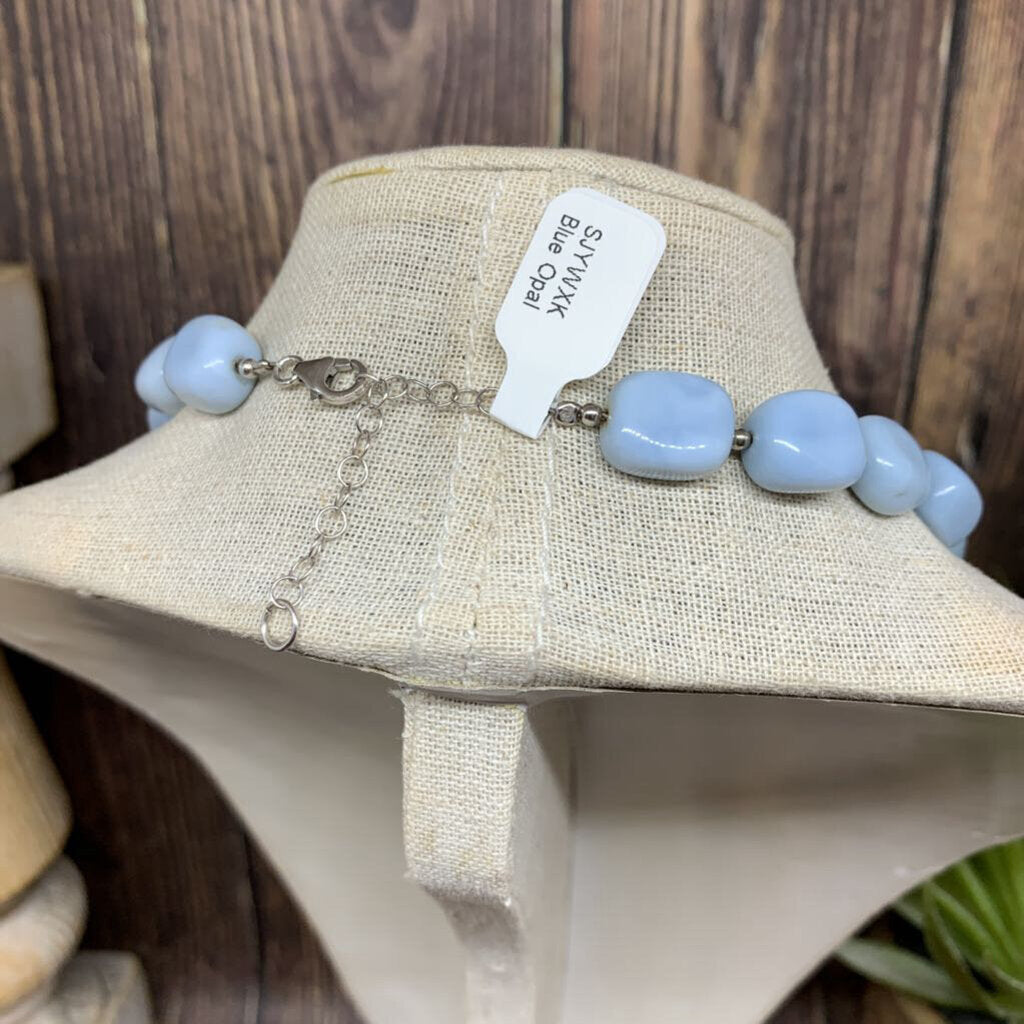 Blue Opal Necklace