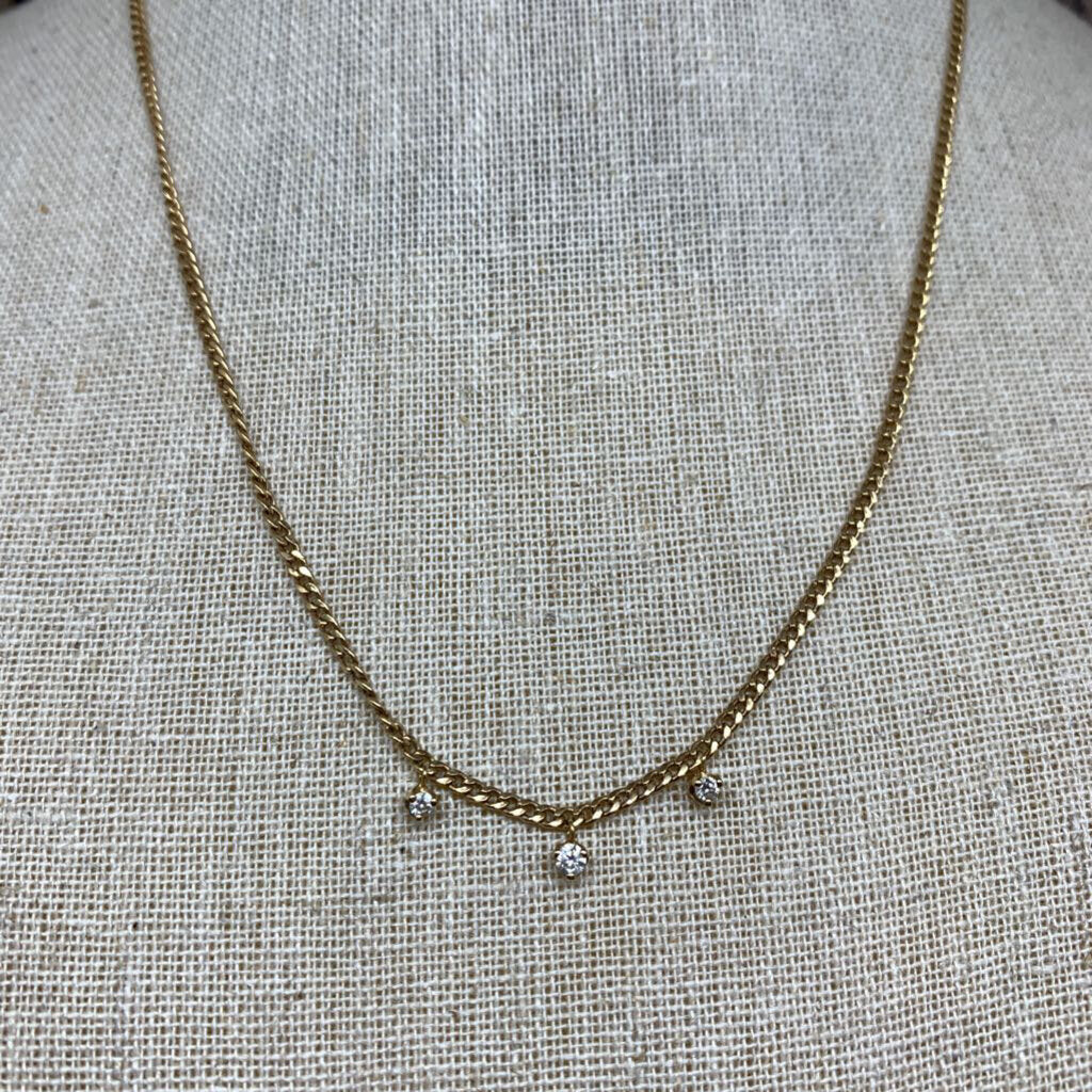 Zoe Chicco 14kt YG & Diamond Necklace