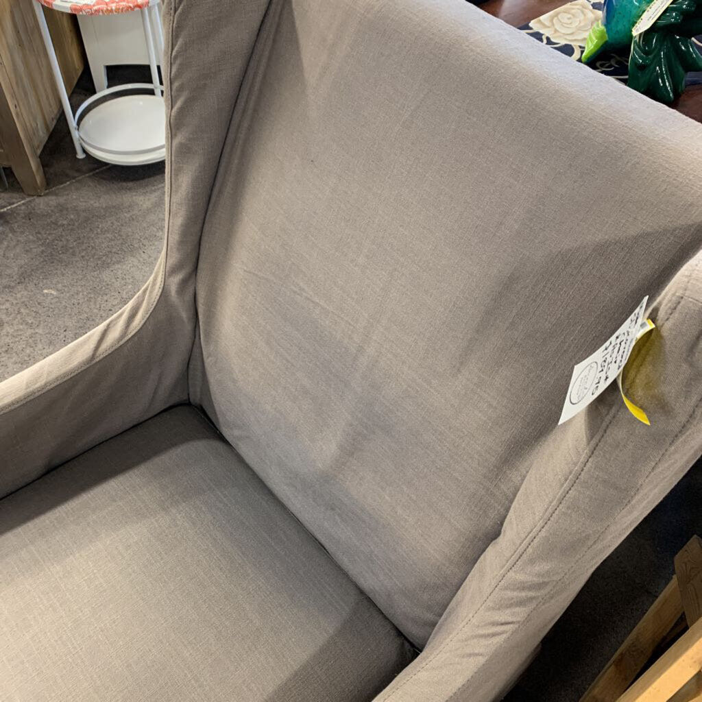 Slipcovered Chair AS IS