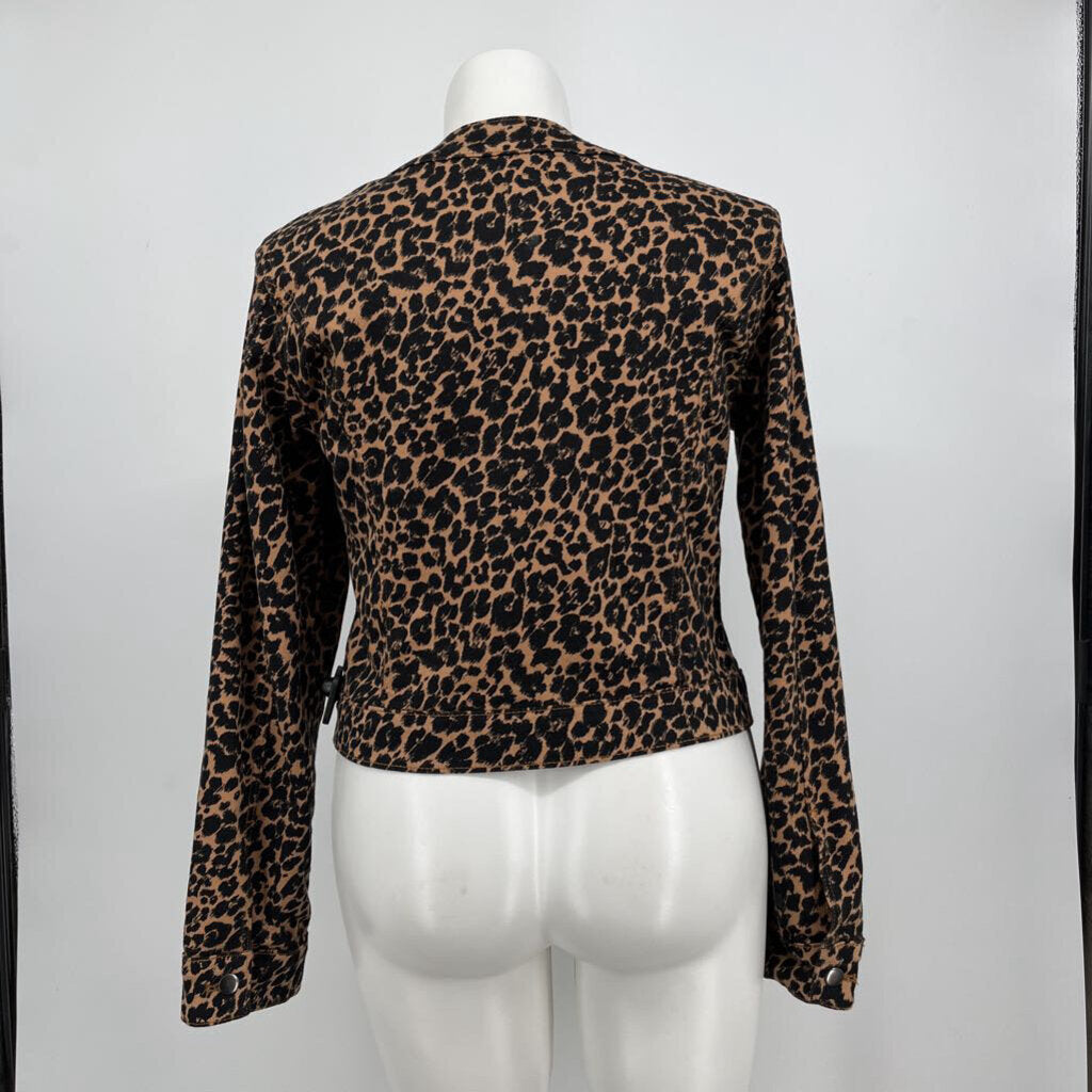 Maeve Animal Print Jacket