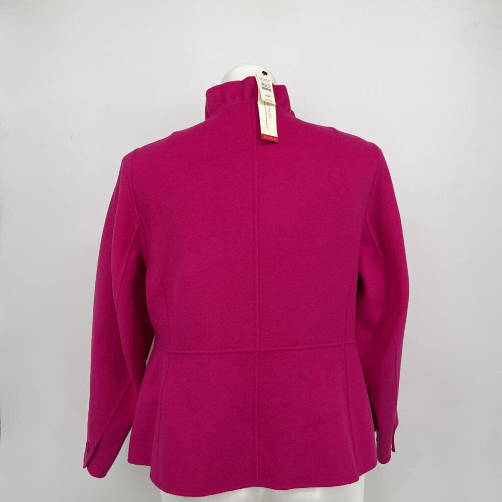 Talbots Ruffle Collar Jacket
