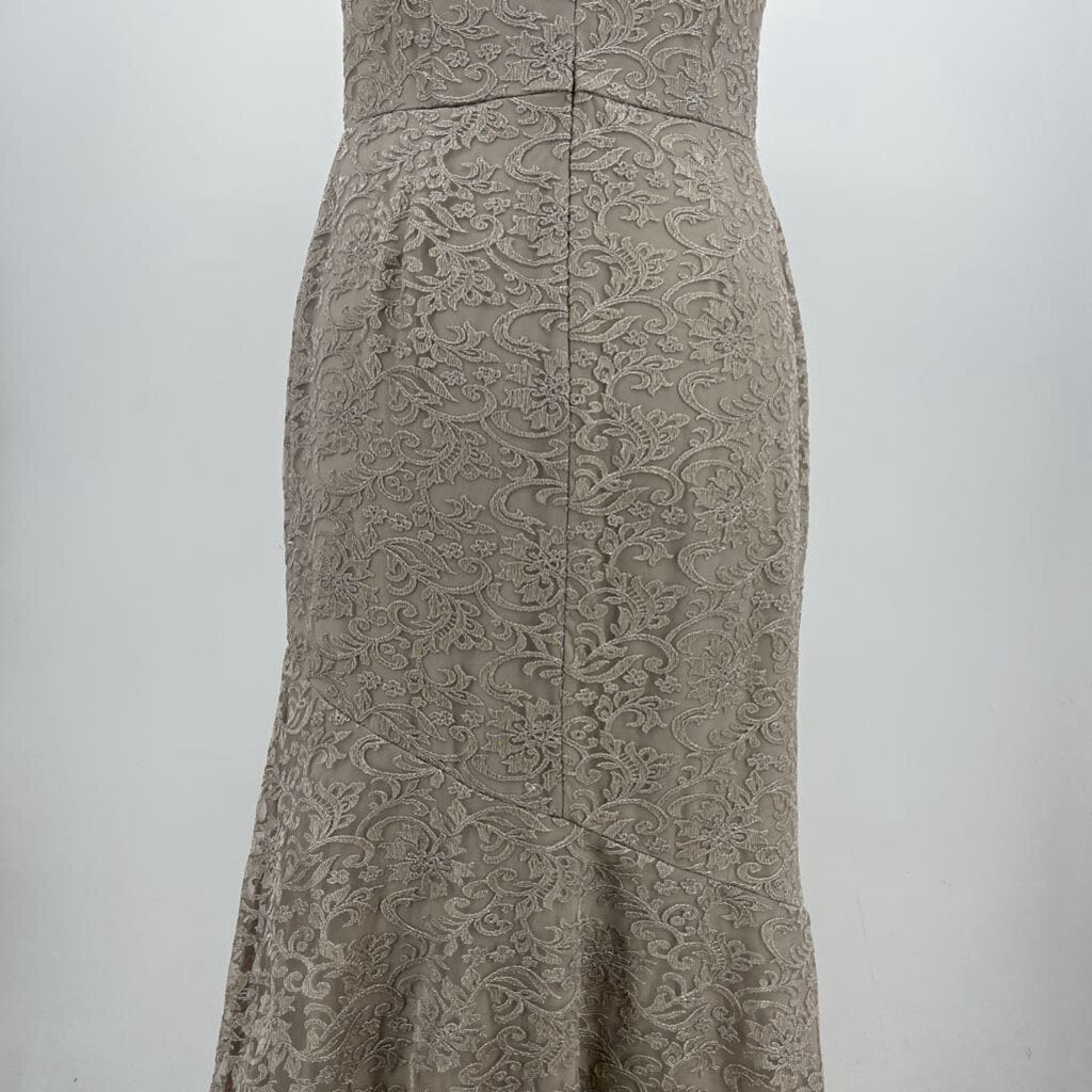 Lauren Slvls Metallic Gown