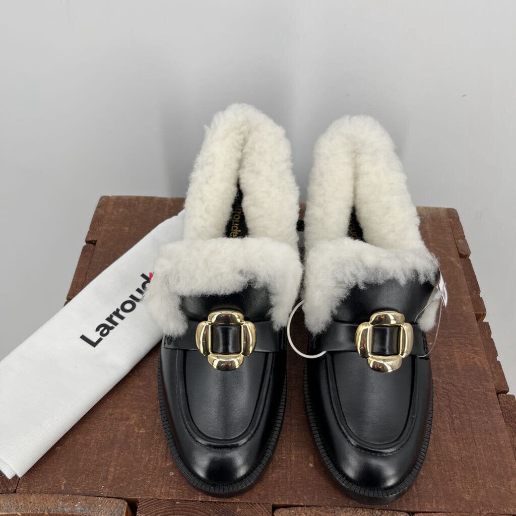 Larroude Fleece Lined Loafer