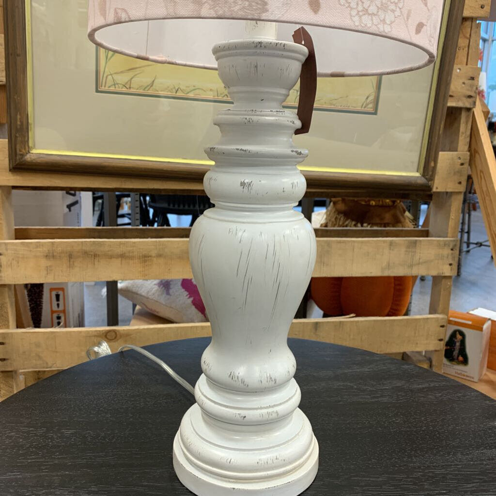 Wood Look Base Lamp