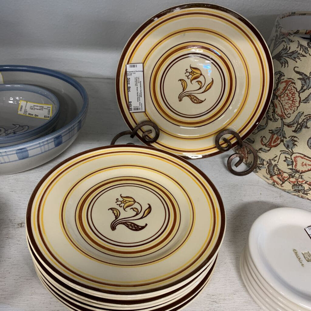 Franciscan Ware Floral Plates