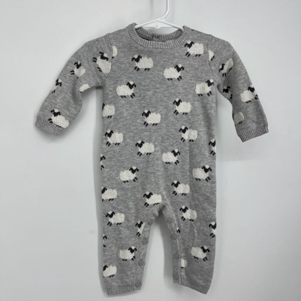 Janie and Jack L/s Knit Romper