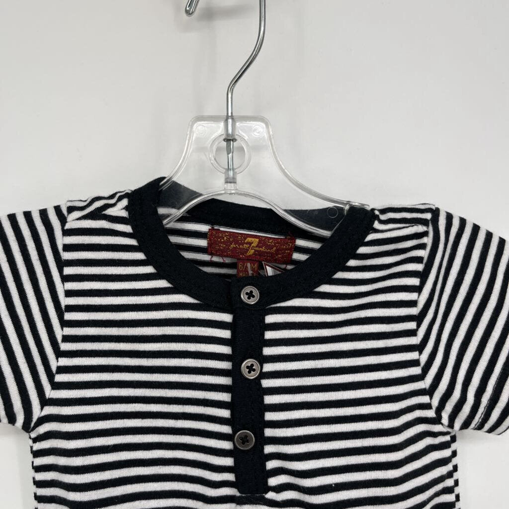7 For All Mankind S/s Onesie