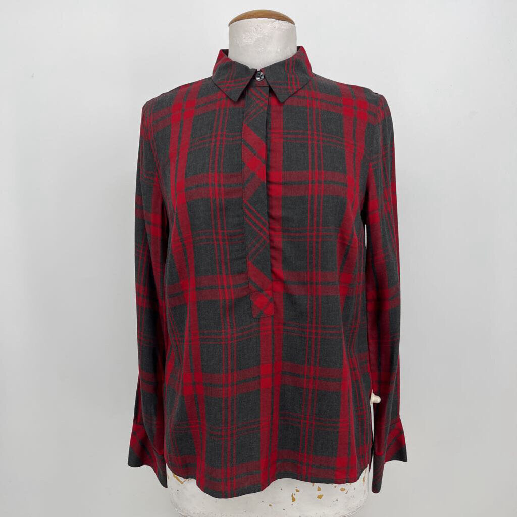 Cabi L/s Plaid Shirt