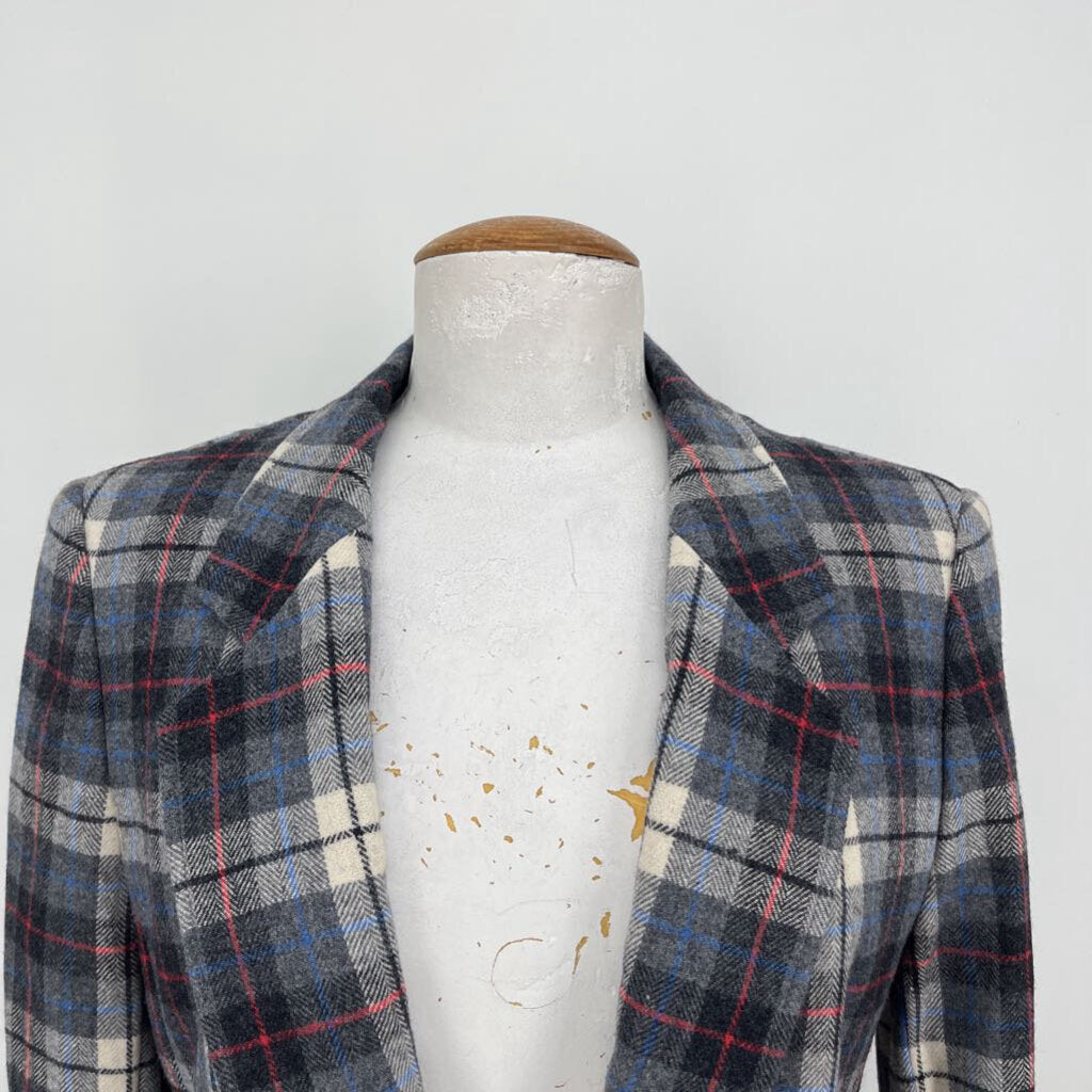 Pendleton Plaid Blazer