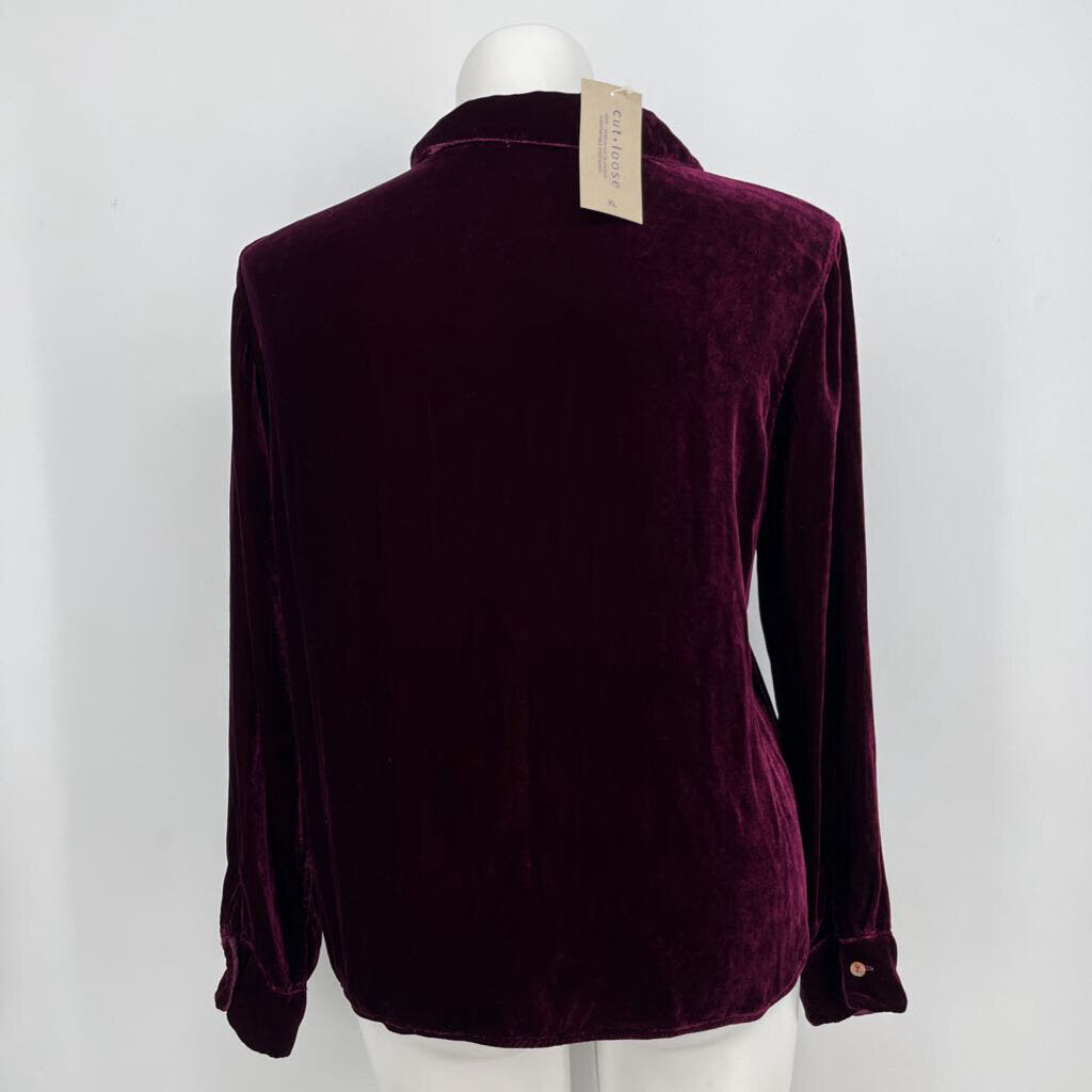 Cut-Loose L/s Velour Shirt