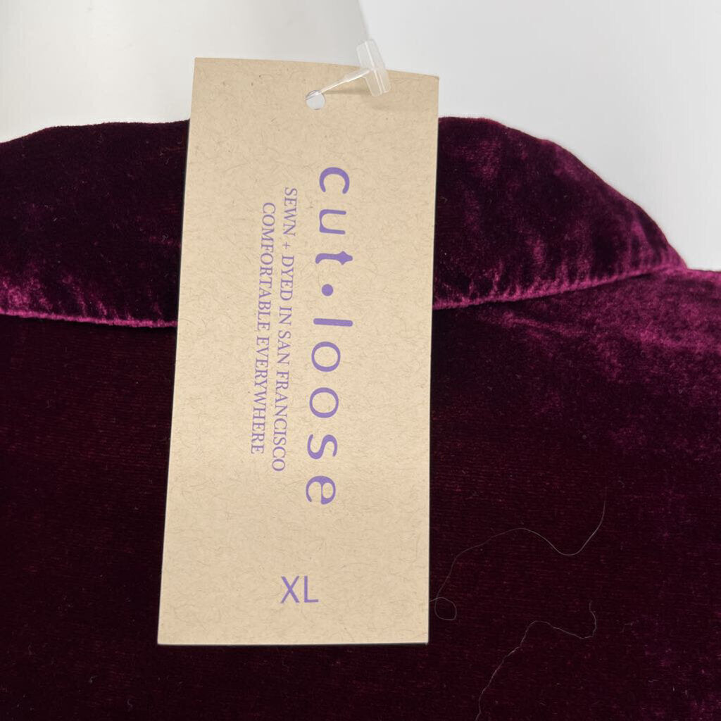Cut-Loose L/s Velour Shirt
