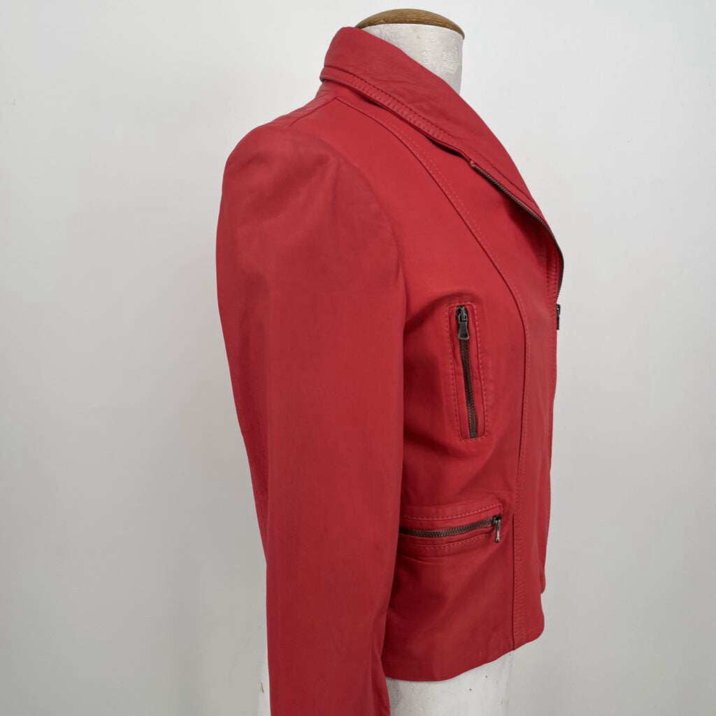 Alice + Olivia Leather Jacket