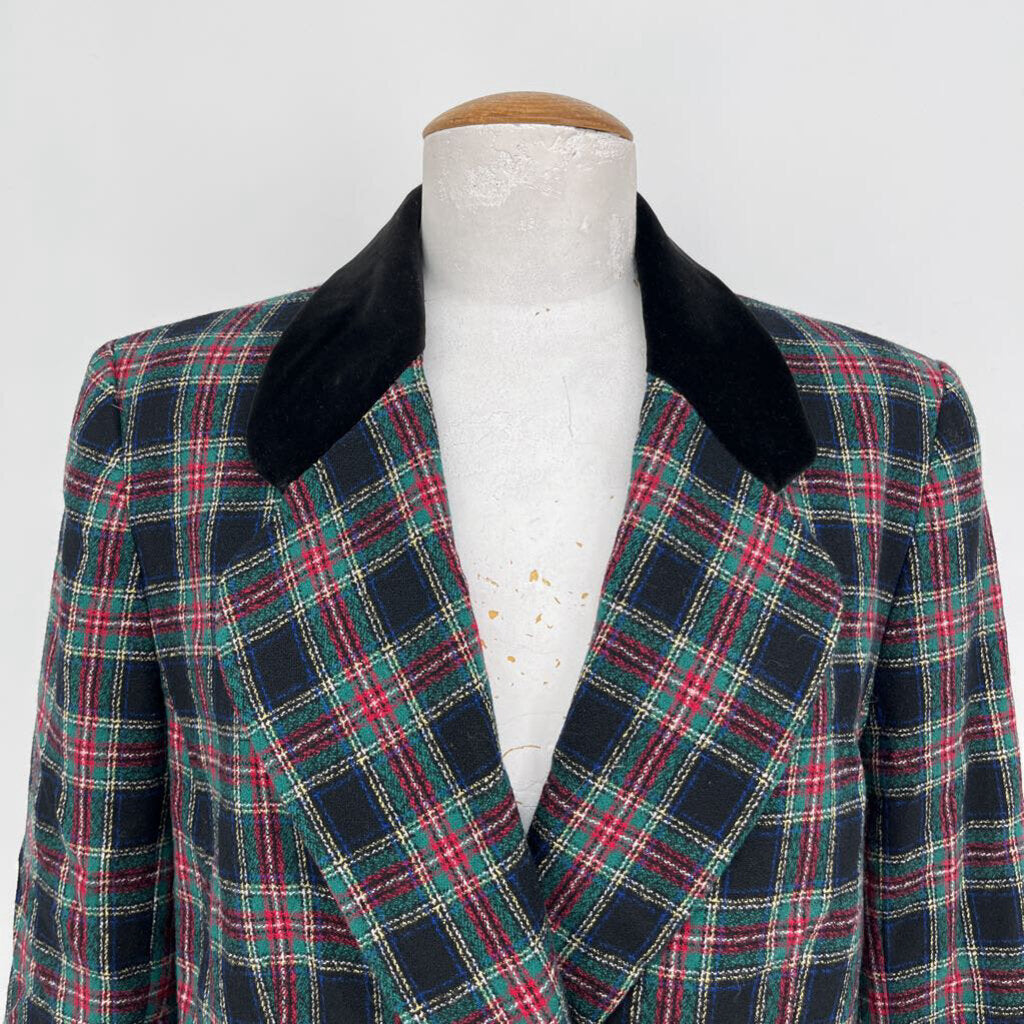 Pendleton Plaid Blazer