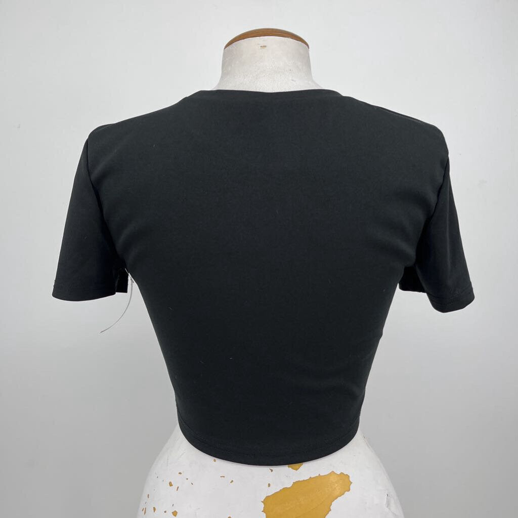 S/s Cropped Shirt