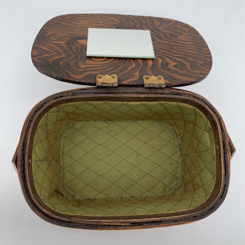 VTG Handpainted Basket
