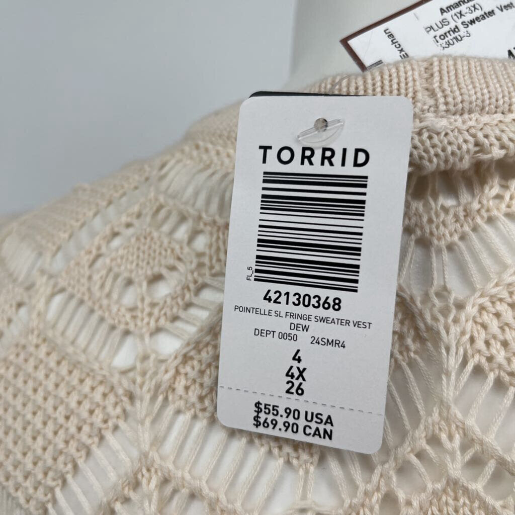 Torrid Sweater Vest