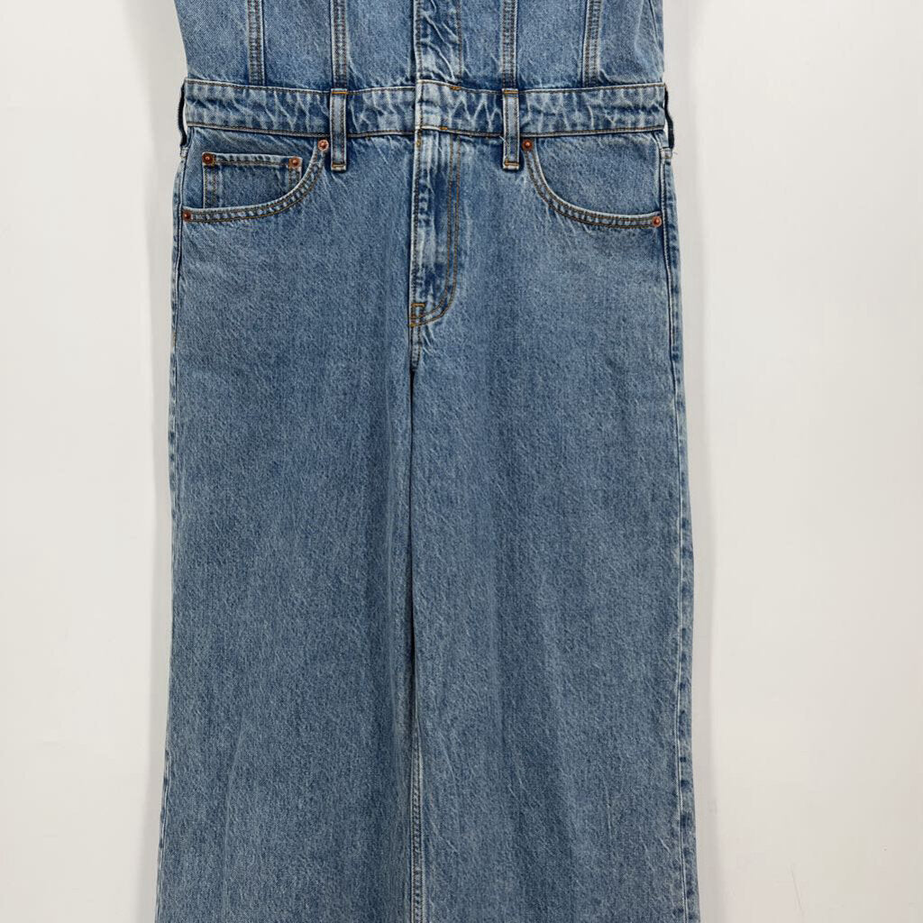 Abercrombie S/s Denim Jumpsuit