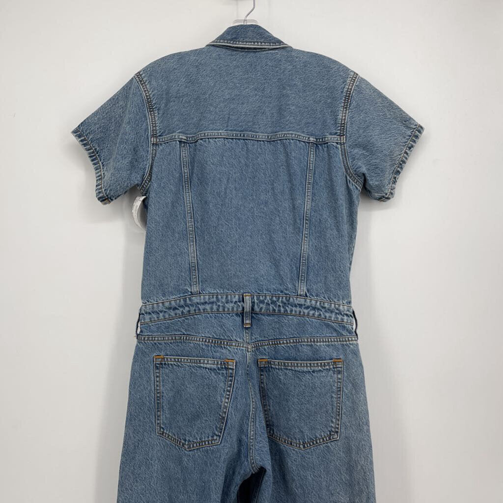 Abercrombie S/s Denim Jumpsuit